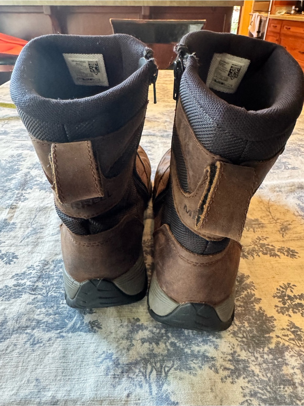 Merrell Brown Waterproof Outdoor Winter Boots - Picture 2 of 6